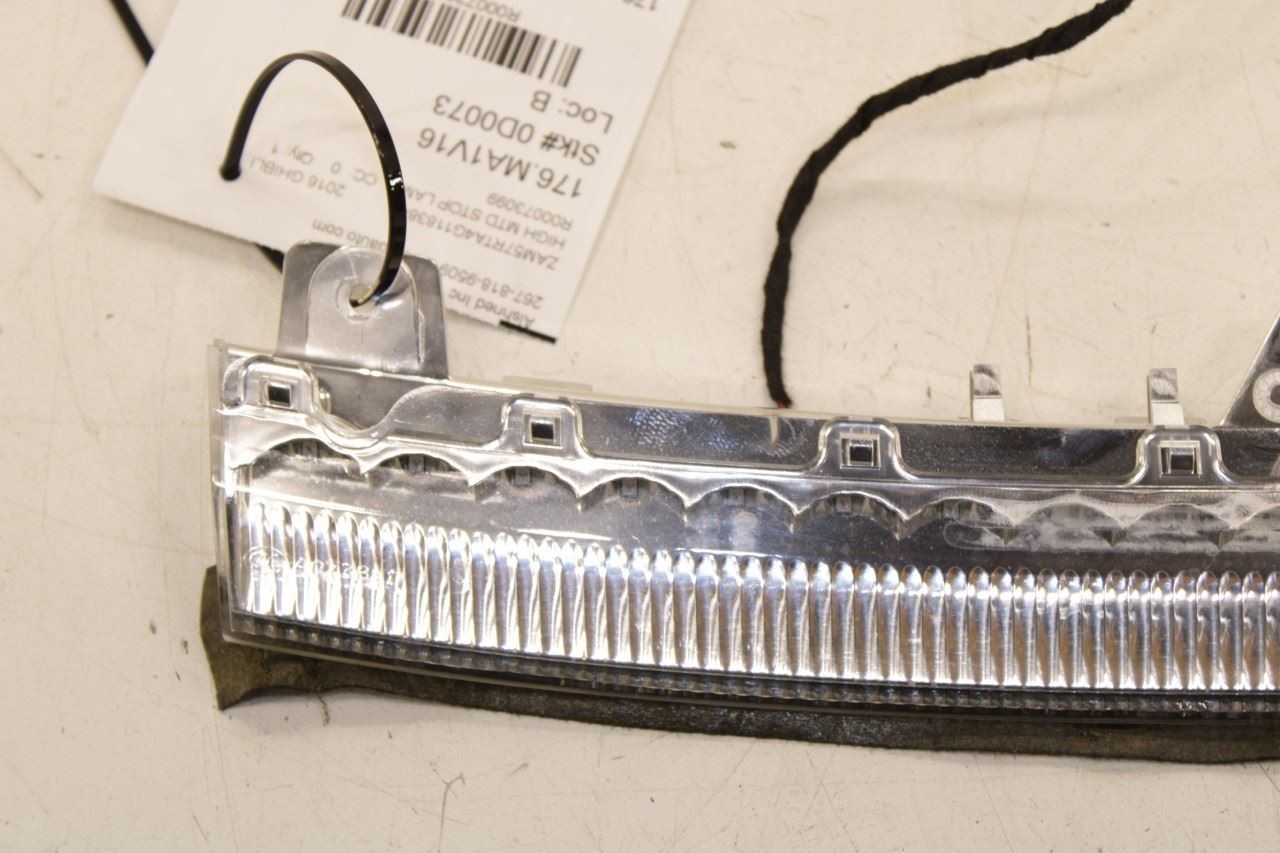 2014-2021 Maserati Ghibli S Q4 3.0L AWD Rear Center Third Brake Stop Light Lamp