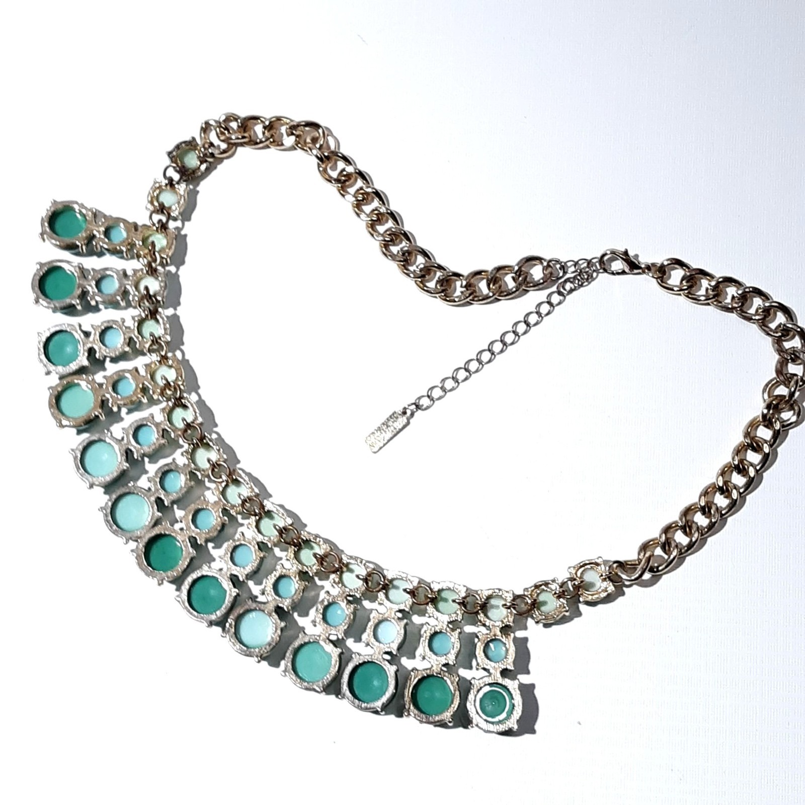 Baublebar Turquoise Ombre Bib Statement Necklace - image 5