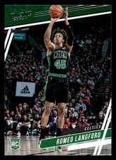 2019 Panini Chronicles #70 Romeo Langford Rookie Celtics