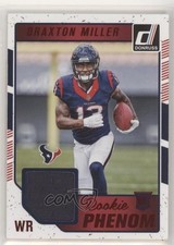 2016 Donruss Rookie Phenom Jersey Relics Red Foil Braxton Miller #17 no9