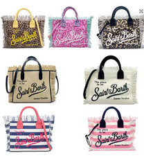 Borsa a mano Saint Barth con tracolla nappe 29x22x10cm vari colori