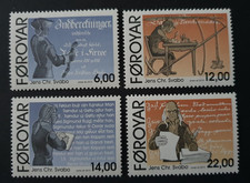 2010 FAROE ISLANDS FOROYAR DENMARK JENS CHR. SVABO VF MNH