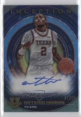 2022-23 Bowman Inception University Blue Foil 71/99 Arterio Morris Auto 0q5k
