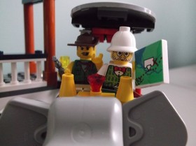 LEGO 7418 Orient Expedition Adventurers Scorpion Palace Incomplete Set