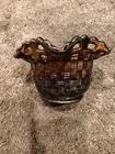 Fenton Glass Basketweave bowl