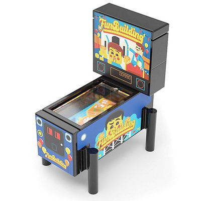 #ad Fun Building Pinball Arcade made using LEGO parts $9.99