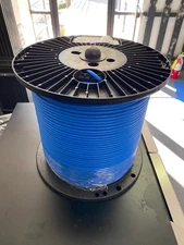 Commscope Plenum Cat6 CMP Blue Cable Reel 1000ft CS34P Network Data Cat 6