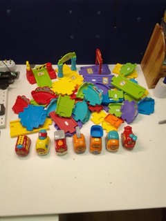 Collection Of V Tech Toot Toot Drivers Vehicles And Track