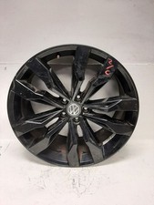 Rim Wheel 20x8-1/2 Alloy 5 Split Spoke Painted Black Fits 20-21
