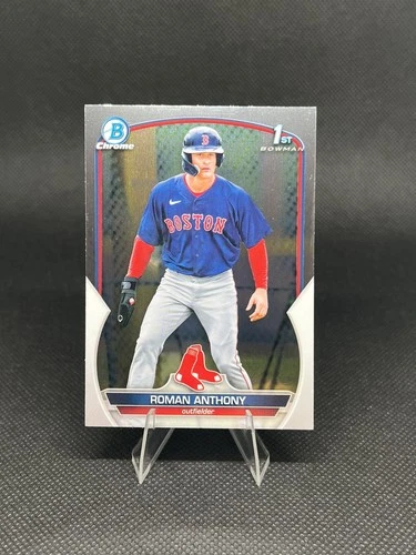 2023 Bowman Chrome Roman Anthony 1st Rookie RC Base #BCP-71 Red Sox