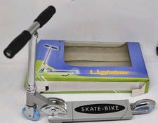 Accendino Da Tavolo Vintage - Monopattino Skate-bike - Metallo