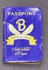 Vintage Cardboard Barbie Size Passport