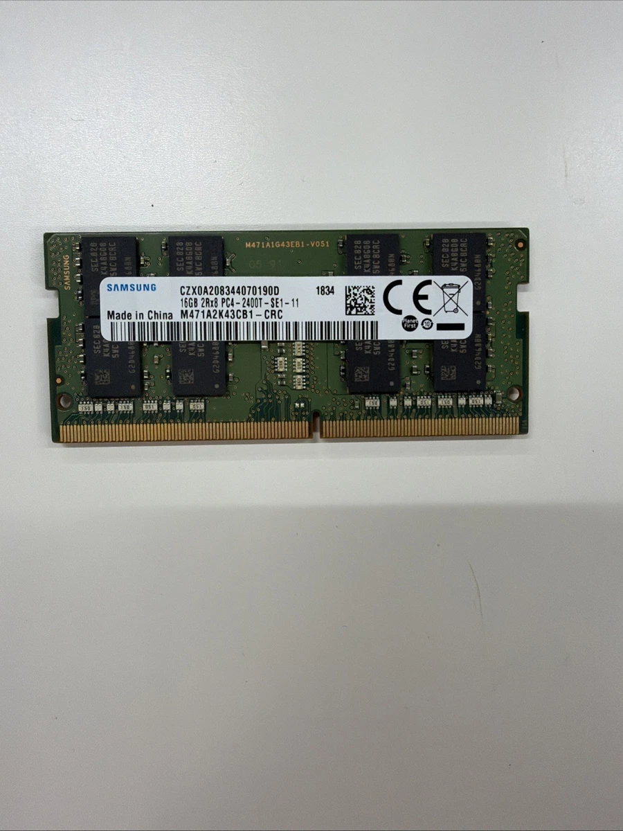 Samsung PC4-19200 (DDR4-2400) Bus Speed Computer RAM 16 GB Total