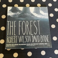 The Forest by Robert Wilson and David Byrne 1988 Berlin Theater Program