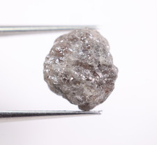 10.16Ct Natural Raw Grey Diamond   Uncut Rough Diamond for Unique Ring