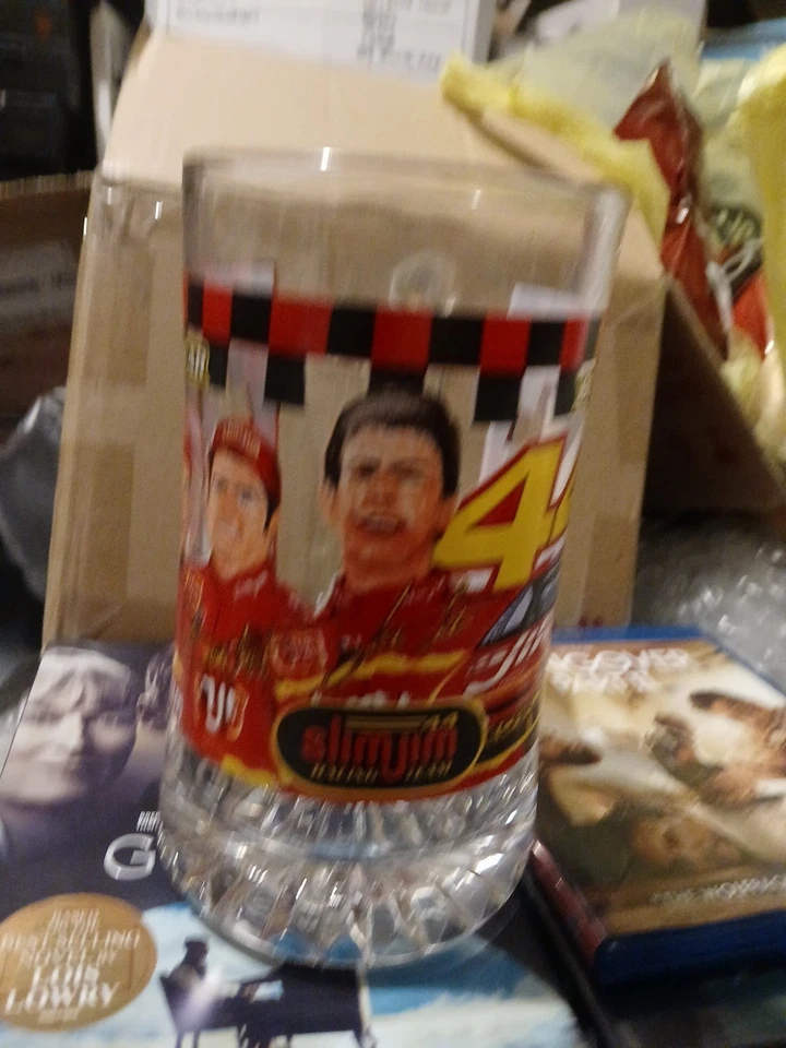 VTG 1999 #44 Terry Bobby Justin Labonte Slim Jim Glass Mug Stein NASCAR Busch - Image 2 of 4