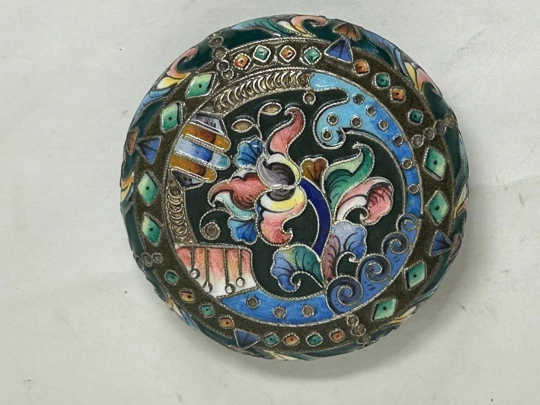 Russian Silver Cloisonne Enamel for sale | eBay
