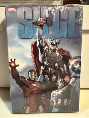 Siege Deluxe Edition OHC HC Brand New Hardcover Sealed Marvel Oversized