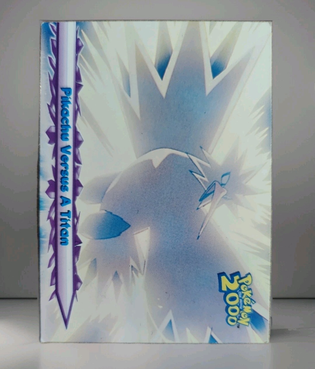 Topps Pokemon The Movie 2000 - Pikachu Versus A Titan 34 - VLP - NON HOLO