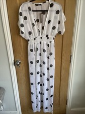 Nasty Gal Maxi Polka Dot Beach Cover Up BNWT