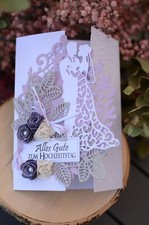 3D  Karte zum Hochzeitstag Geldgeschenk Glüc...