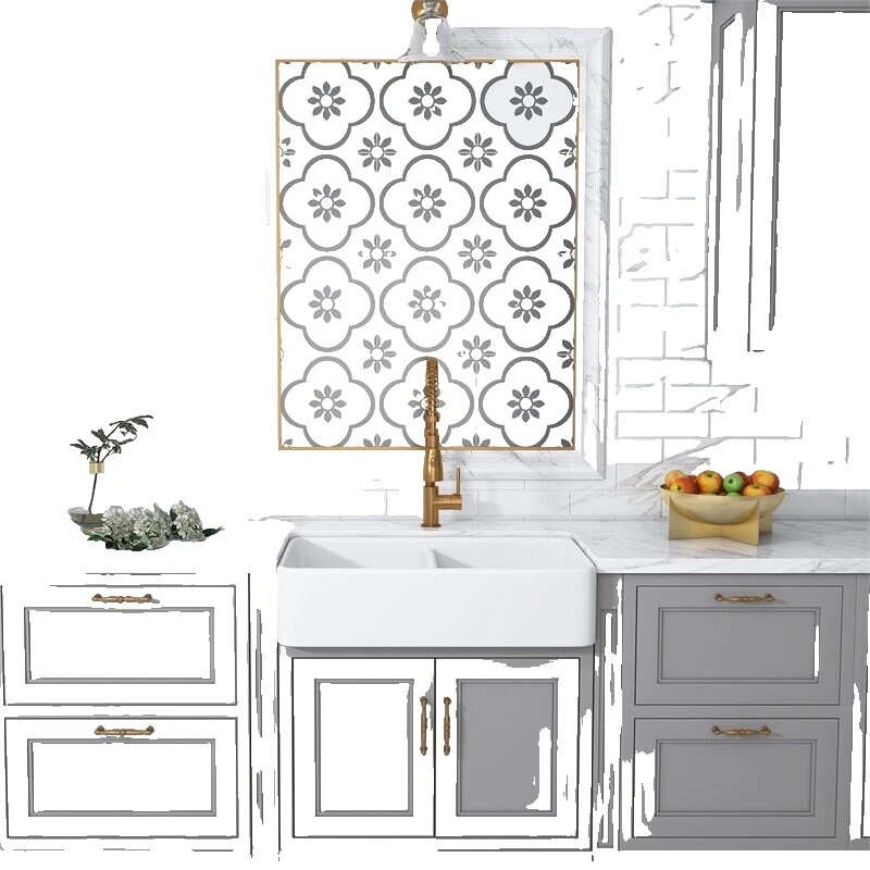 Kitchen Ceramic Bathroom Sinks