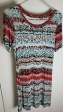 Calvin Klein Women's  Multi-Color short Sleeve shirt dress  Size S