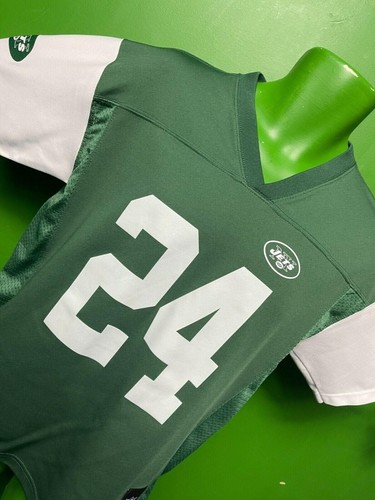NFL New York Jets Darrelle Revis #24 Jersey Youth Large 14-16 - Picture 3 of 7