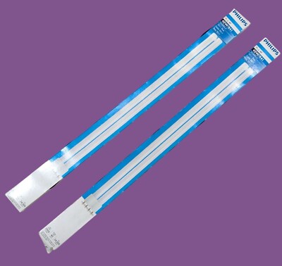 Philips 40W Twin-Tube Compact Fluorescent Bulb 2G11 Base 4100K Cool White 2 pack