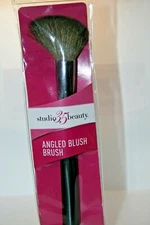 Studio 35 beauty  Angled blush Brush handcrafted 