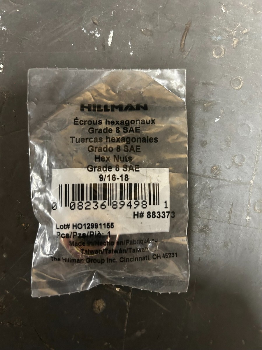 HILLMAN HEX NUTS 9/16-18 # 883373 | eBay
