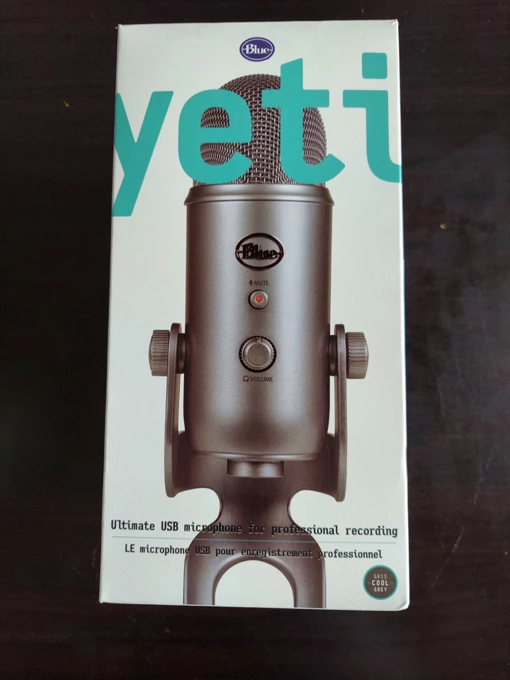 Blue Yeti USB Microphone - Cool Grey - Image 2 of 4