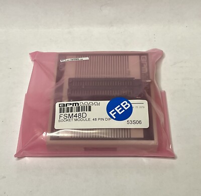 BP Microsystems FSM48D Socket Module (NEW-MANUFACTURE SEALED)