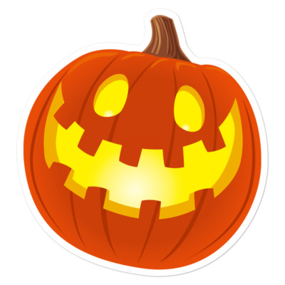 Pumpkin Jack O Lantern Halloween Vinyl Decal Sticker | eBay