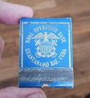WW2 Matchbook Cover - US Military - Naval Operating Base Guantanamo Bay Cuba
