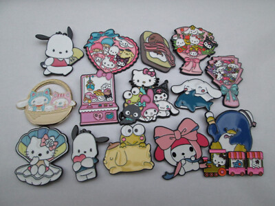 Metall Pin Anstecker - CINNAMOROLL - MY MELODY - KUROMI - HK - POMPOMPURIN - POCHACCO