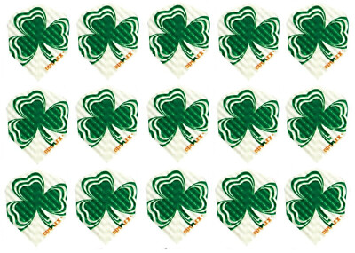 5 Sets Harrows Dimplex Standard Dart Flights - Ships w/ Tracking - Shamrock