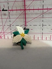 Ontario Trillium Flower  Lapel Pin
