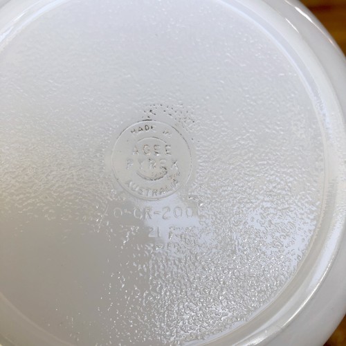 Vintage Agee Pyrex Golden Pine Ovenproof Casserole Dish O-CR-200 - Picture 2 of 7