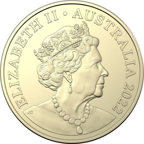 Australia 2022 Aluminio-Bronce 2 Dólares. Abeja melífera. Isabel II. UNC. KM# 4364 - Imagen 2 de 2