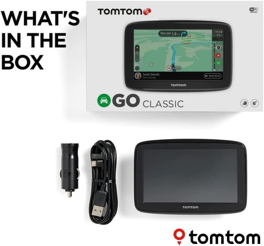 TomTom Car Sat Nav GO Classic, 6 Inch, with Traffic Congestion and Speed Cam to eBay