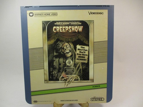 Stephen King Creepshow CED Selectavision Video Disc Movie Record 1982 Horror