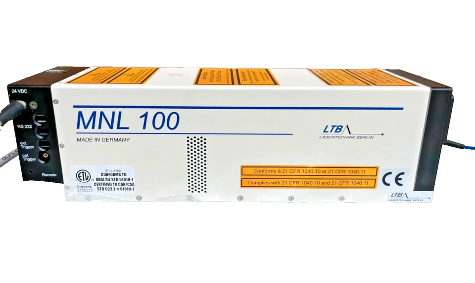 LTB MNL100 337nm Nitrogen Laser - Photo 2/2