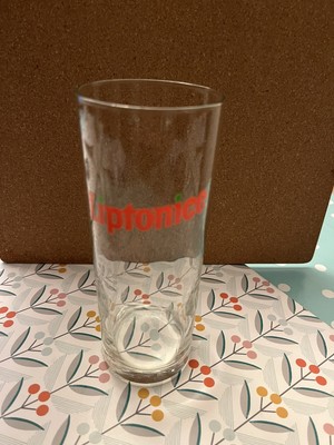 Rare Vintage Retro Lipton Iced Tea Glass - LiptonIce Tea Logo Wrap Around - VGC