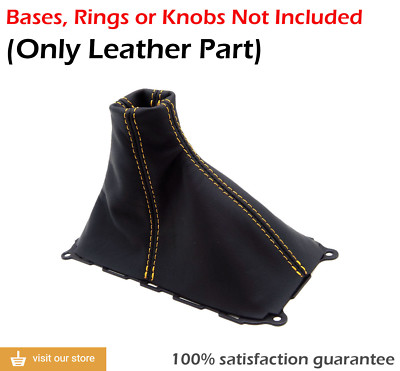Manual Shift Boot Leather Synthetic Cover for Mustang GT 10-14