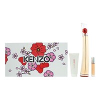 Kenzo Flower L'absolue Eau De Parfum 3 Piece Gift Set For Women