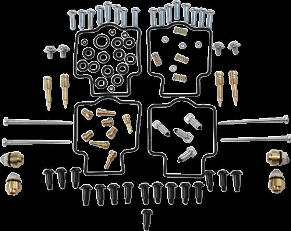 Parts Unlimited Carburetor Rebuild Kit FOR KAWASAKI ZX900 Ninja