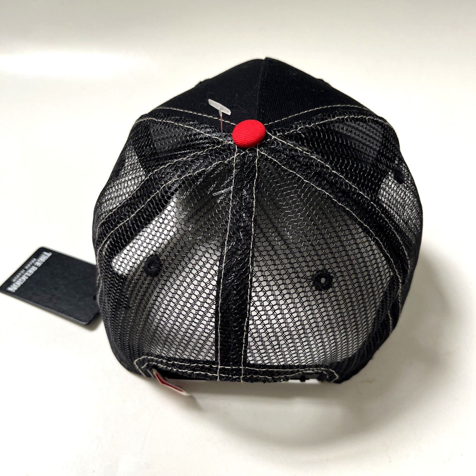 NWT Original TRUE RELIGION Trucker Baseball Cap Embroidered Patch Stitched Mesh image 4