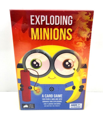 Exploding Minions Card Game by Exploding Kittens NIB Factory Sealed