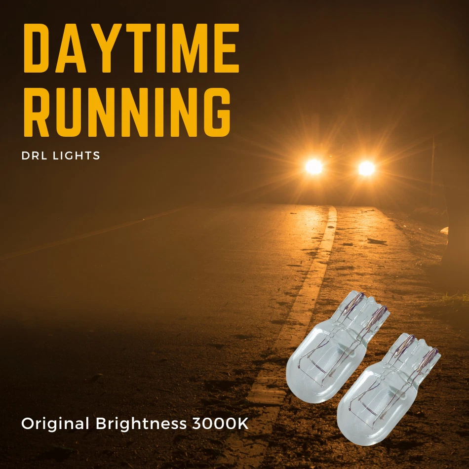 For Skoda Citigo Halogen Original 2011-20 Clear DRL Daytime Running Lights Bulbs - Image 3 of 4